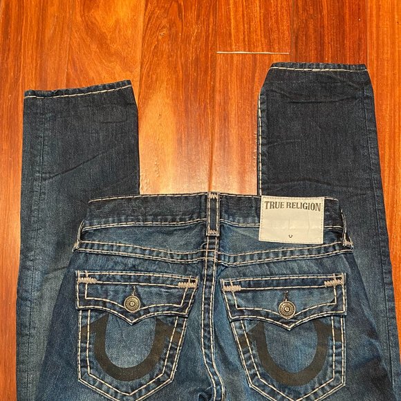 TRUE RELIGION SUPER T MEN JEANS SIZE 28 - Picture 7 of 8